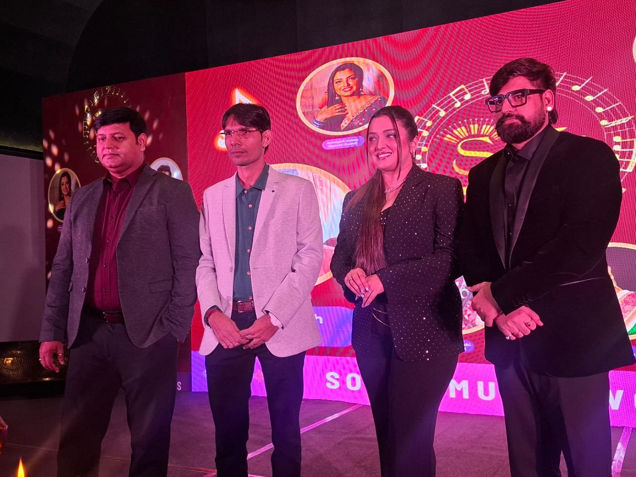 ##### Rakesh Mishra and Amrapali Dubey Grace the Grand Launch of “Solfa Music World” in Patna