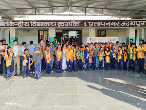 #### Guru Vandana and Student Felicitation Program Organized 
