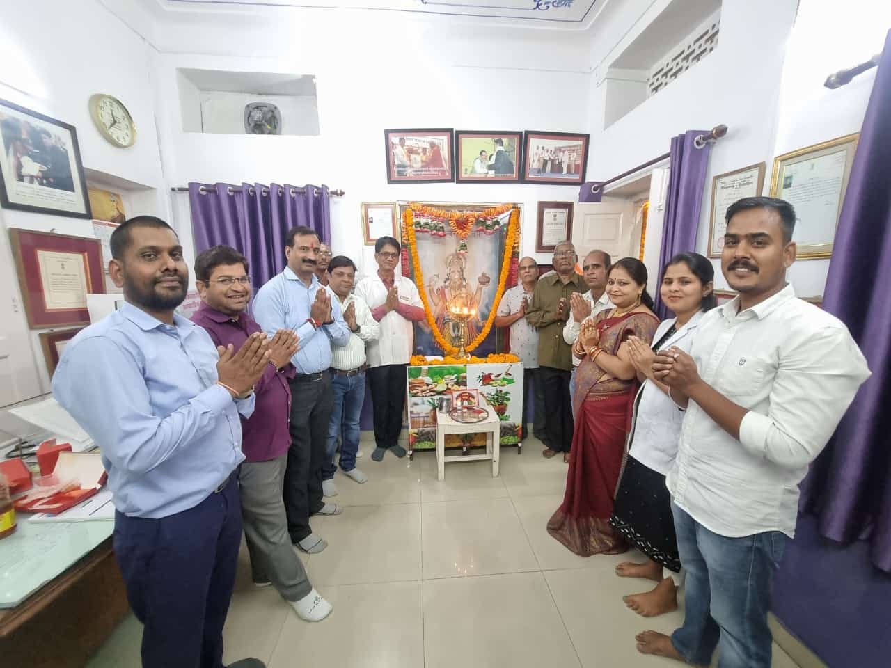 भगवान धन्वन्तरी के मार्ग पर चलने से मिलेगा स्वास्थ्य लाभ — वैद्य औदीच्य