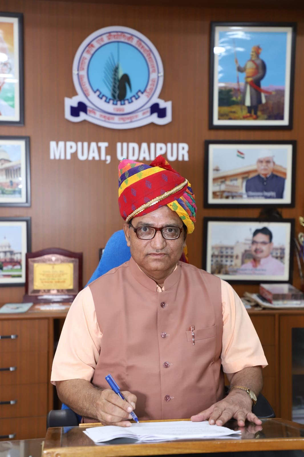 #### Dr. Pratap Singh Assumes Charge as MPUAT Vice-Chancellor