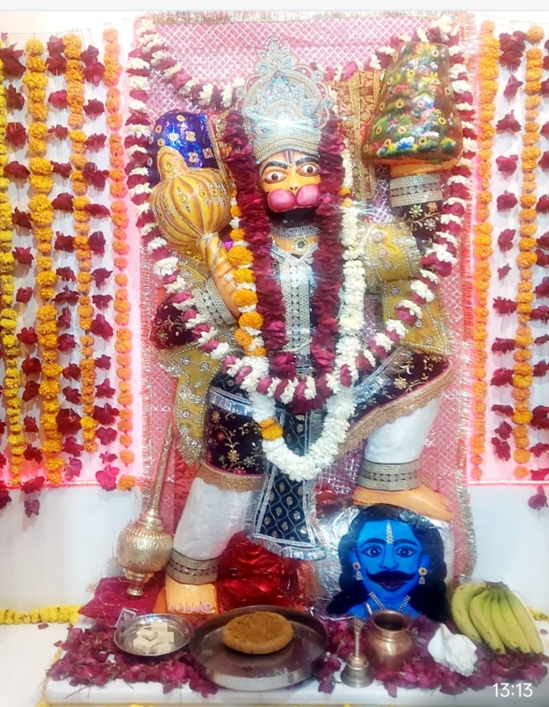 वानेश्वर हनुमान जी को 28 को धराया जाएगा अन्नकूट भोग