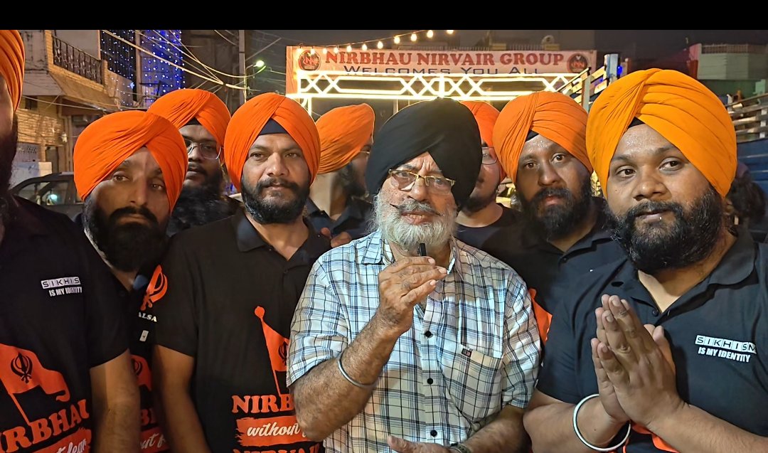 यंग सिख नीरबहों निरवैर ग्रुप ने अपने निराले अंदाज में प्रभात फेरी का किया वेलकम