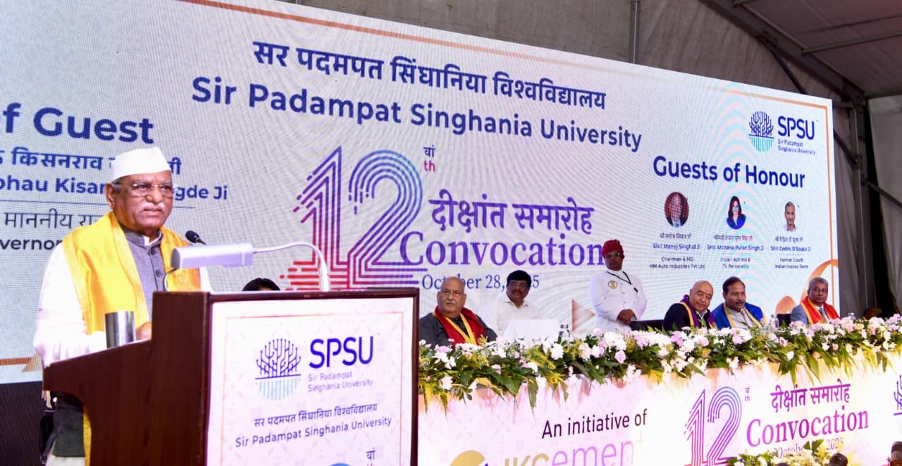 ##### Wisdom, Values, and Vision — Governor Haribhau Bagde Inspires Graduates at SPSU’s 12th Convocation
