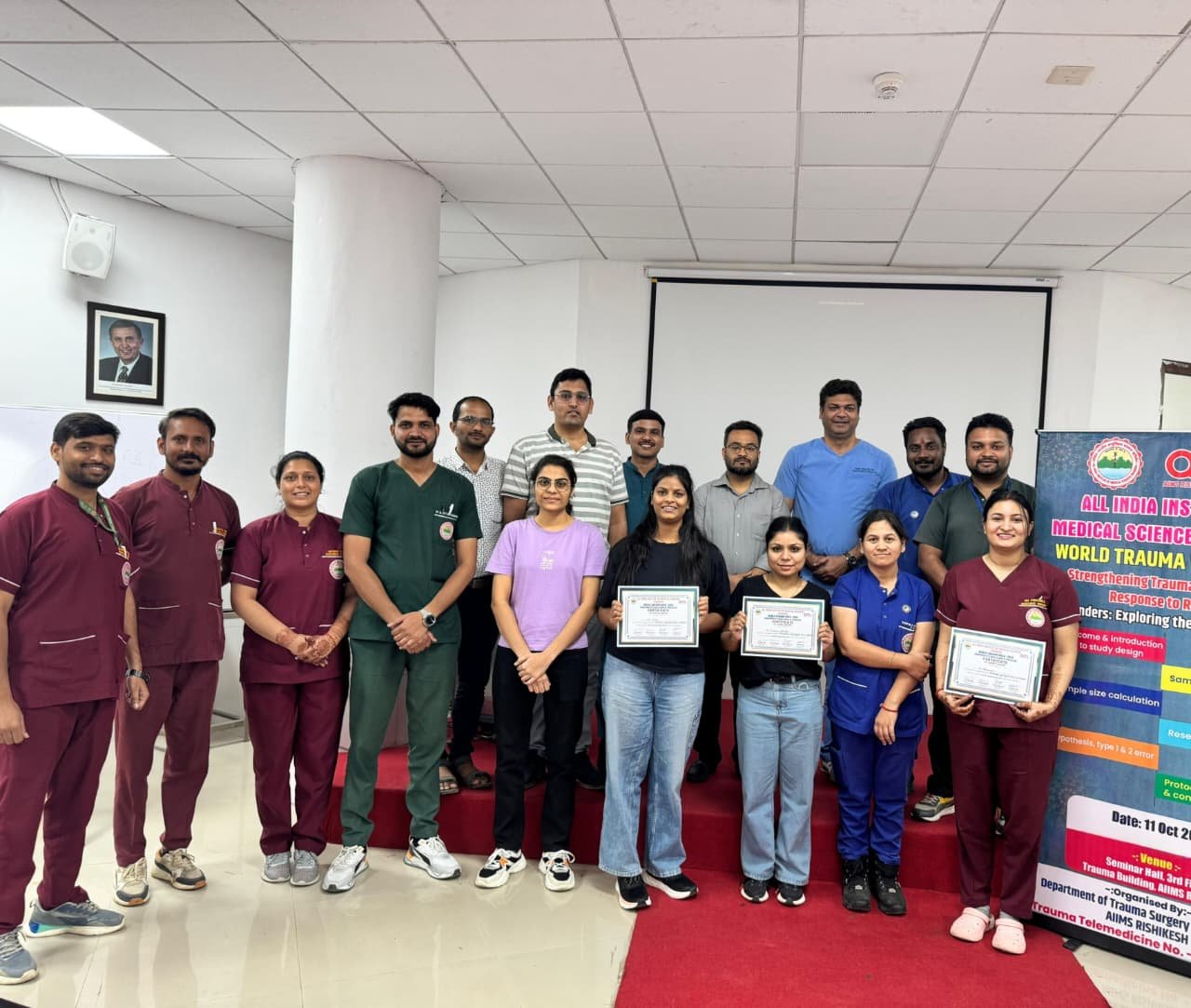 गीतांजली हॉस्पिटल के डॉ. अभिषेक कुमार एआईआईएमएस (AIIMS) ऋषिकेश में गेस्ट फैकल्टी के रूप में आमंत्रित