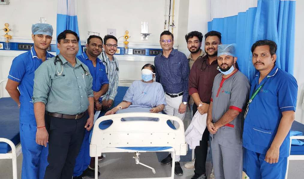 उदयपुर में पहली बार पीएमसीएच में सफल प्ल्यूरल क्रायोबायोप्सी फेफड़ों के रोगियों के लिए उपचार की नई उम्मीद