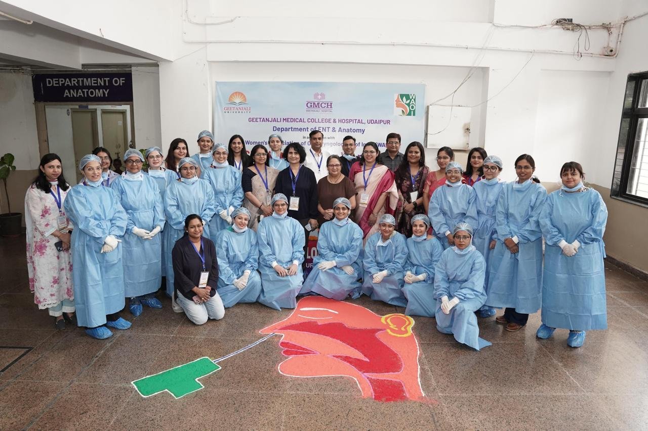 गीतांजली मेडिकल कॉलेज एंड हॉस्पिटल में Skill-Up Rhinology कार्यशाला 2025 सफलतापूर्वक संपन्न   