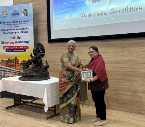 गीतांजली मेडिकल कॉलेज एंड हॉस्पिटल में Skill-Up Rhinology कार्यशाला 2025 सफलतापूर्वक संपन्न   