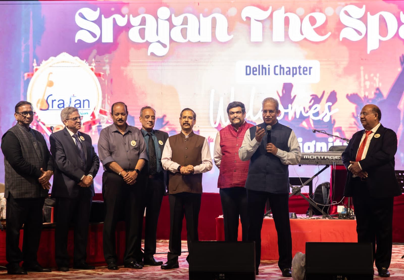 चेम्सफोर्ड क्लब में संगीतमय समारोह के साथ दिल्ली-एनसीआर में सृजन द स्पार्क शाखा का आगाज