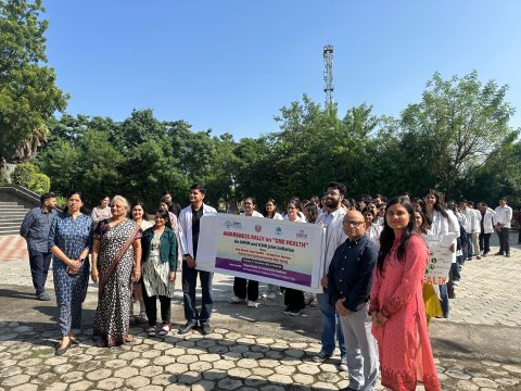 "एक स्वास्थ्य" पर जागरूकता रैली का आयोजन