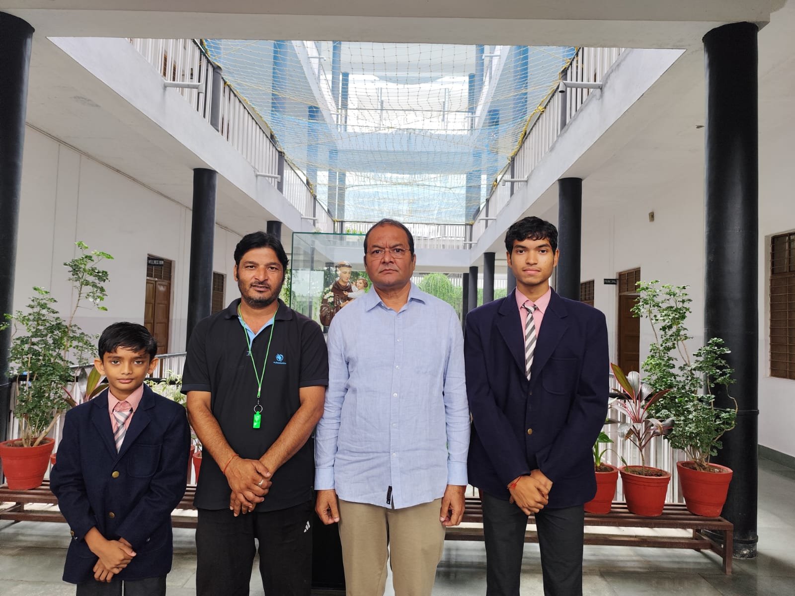 #### St. Anthony’s Pride! Bhavishya and Adon John Selected for Nationals