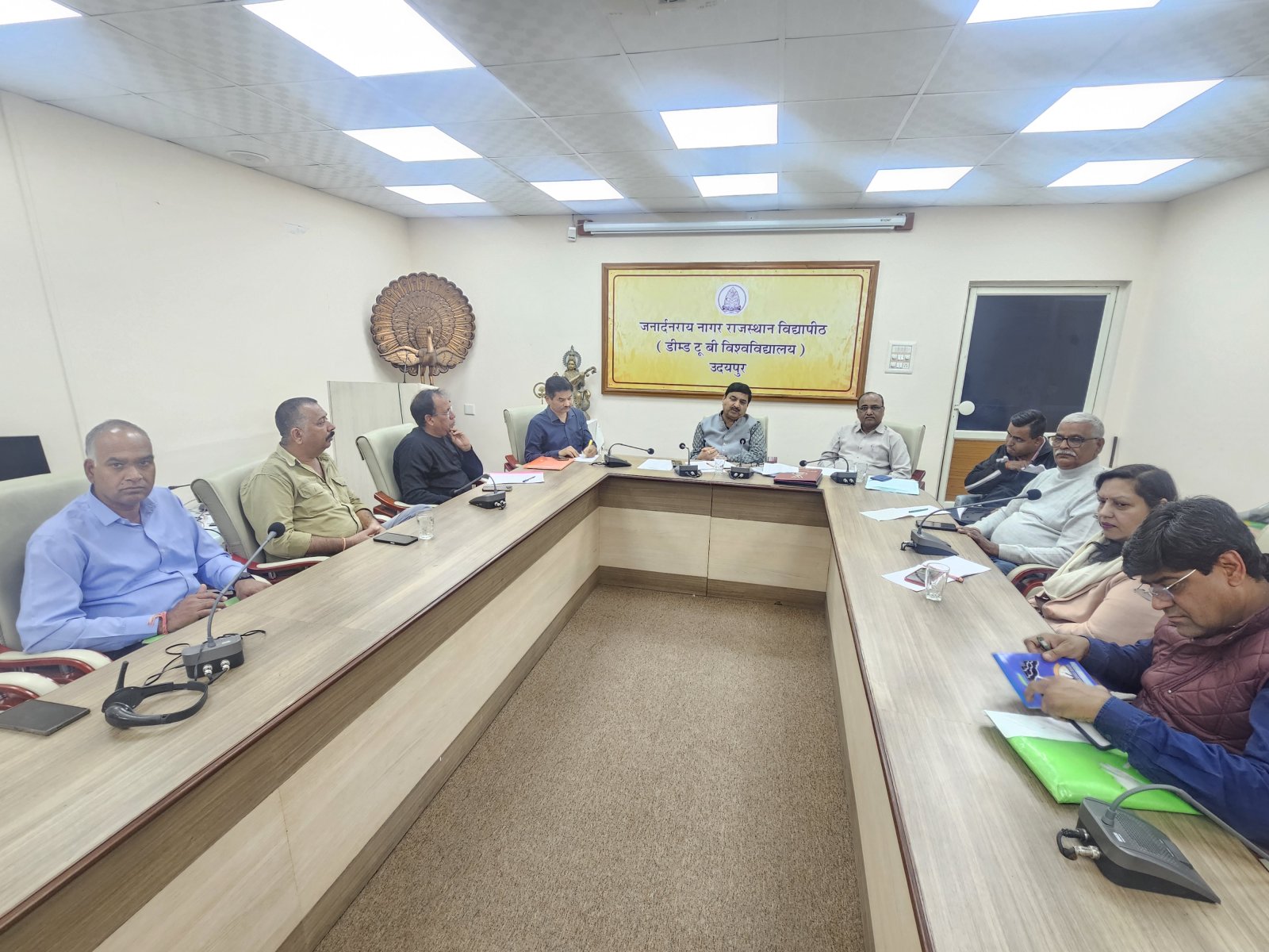 21st Convocation of Rajasthan Vidyapeeth on November 13
