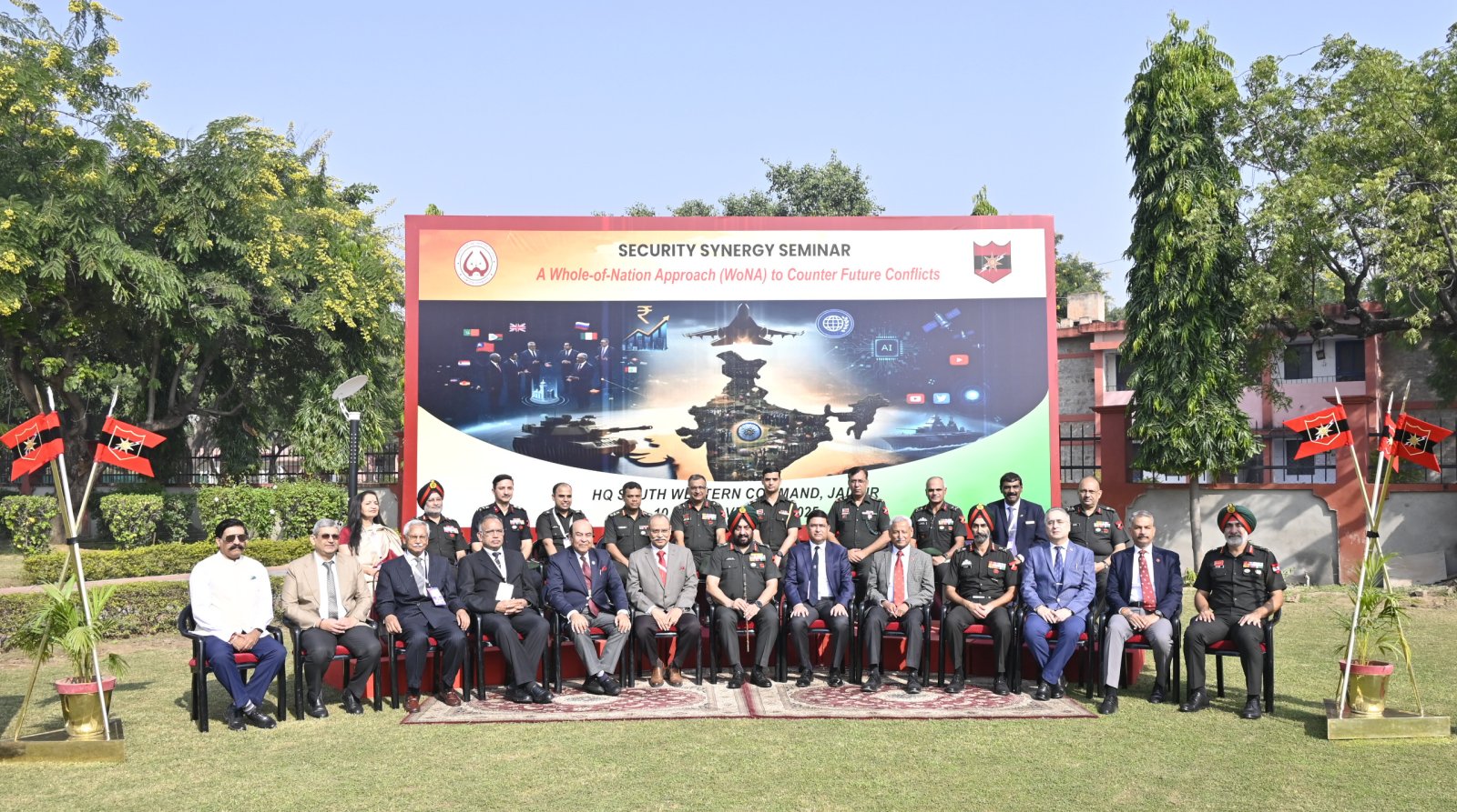 सप्त शक्ति कमान में आयोजित हुआ सिक्योरिटी सिनर्जी सेमिनार भविष्य के संघर्षों से निपटने हेतु व्होल ऑफ़ नेशन एप्रोच (WoNA)