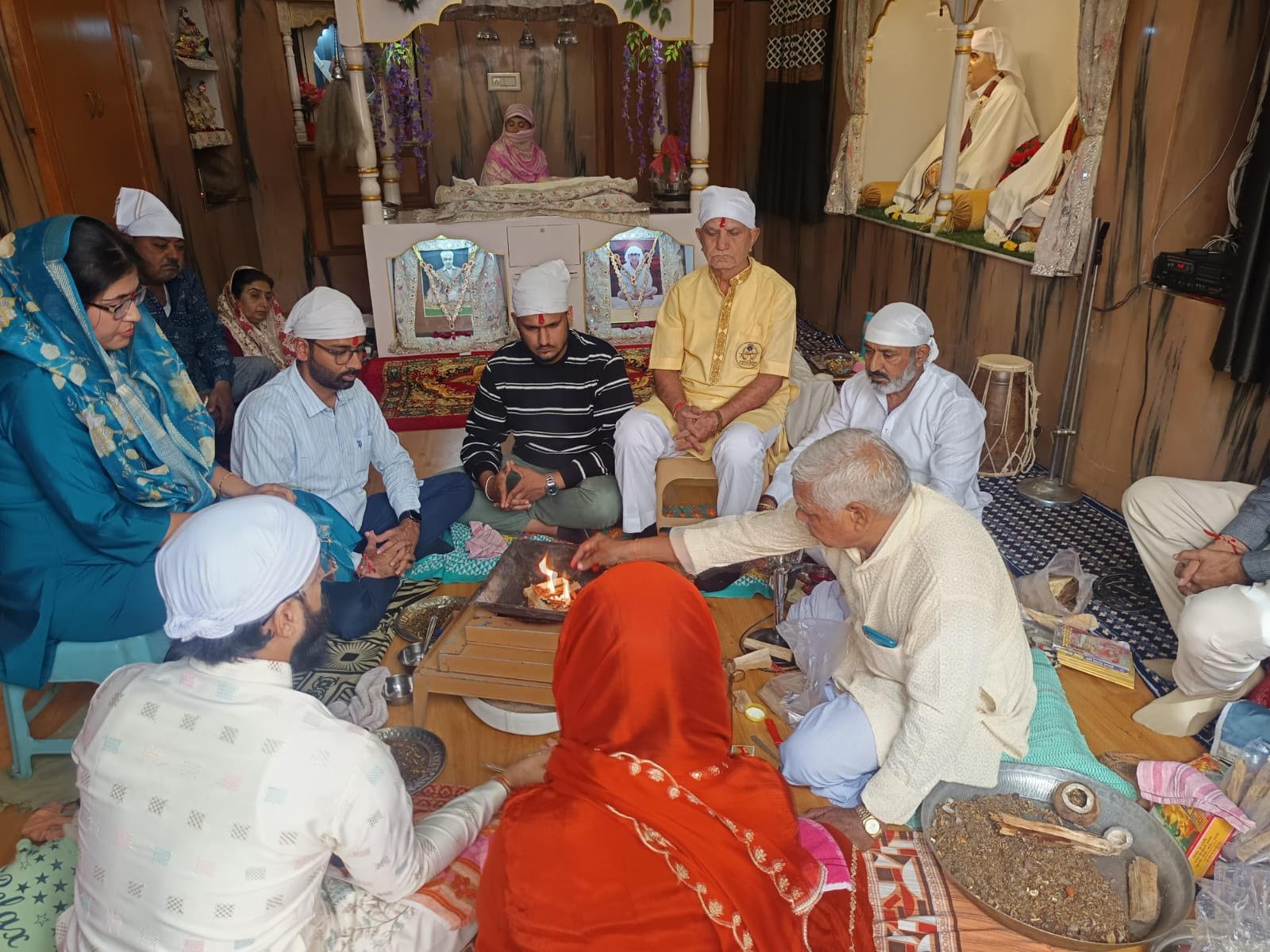 भूपालपुरा दरबार में साईं साबूराम साहिब की 52वीं बरसी पर हवन-पाठ, भक्तों ने मांगी मनोकामनाएं