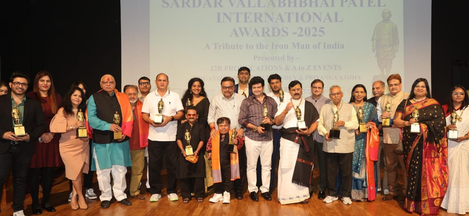 Sardar Vallabhbhai Patel International Awards 2025 Successfully Concluded Under the Leadership of Filmmaker Prince Pandey