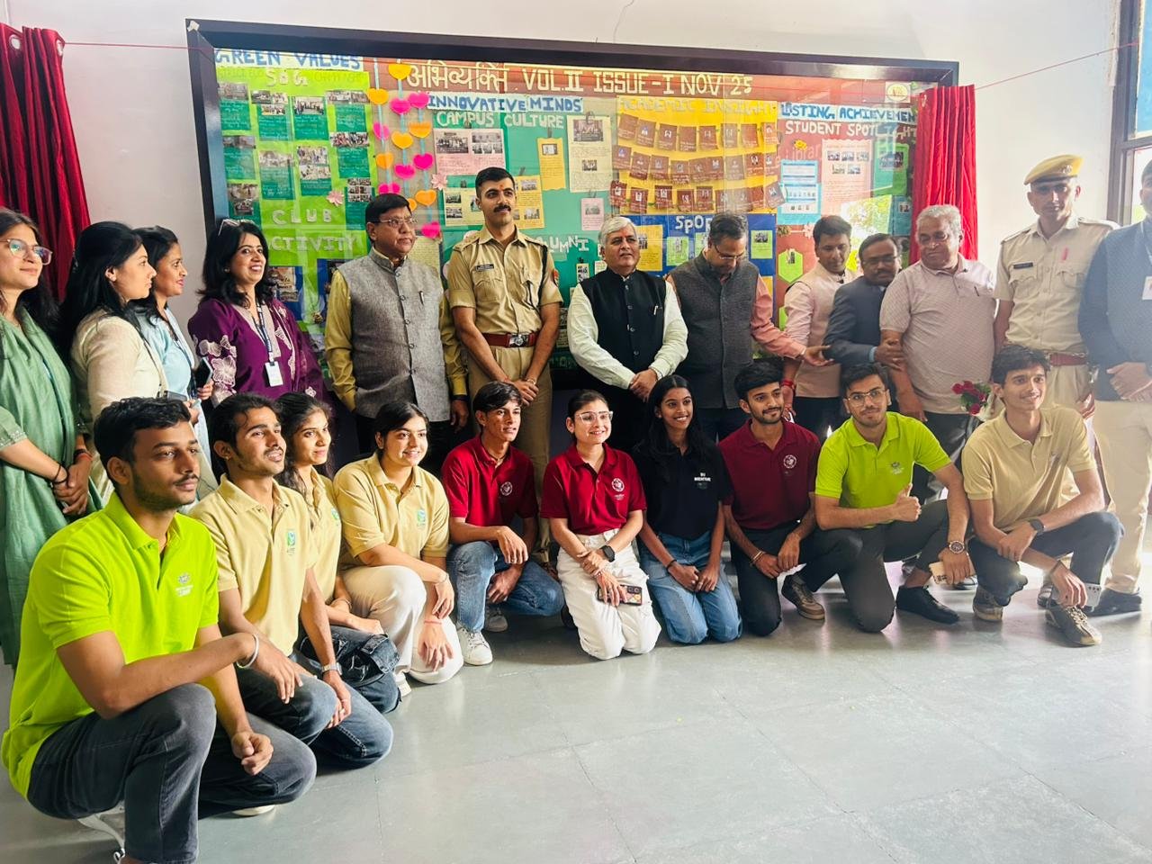 संगम विश्वविद्यालय में इन्वेस्टिचर सेरेमनी 25–26 का भव्य आयोजन