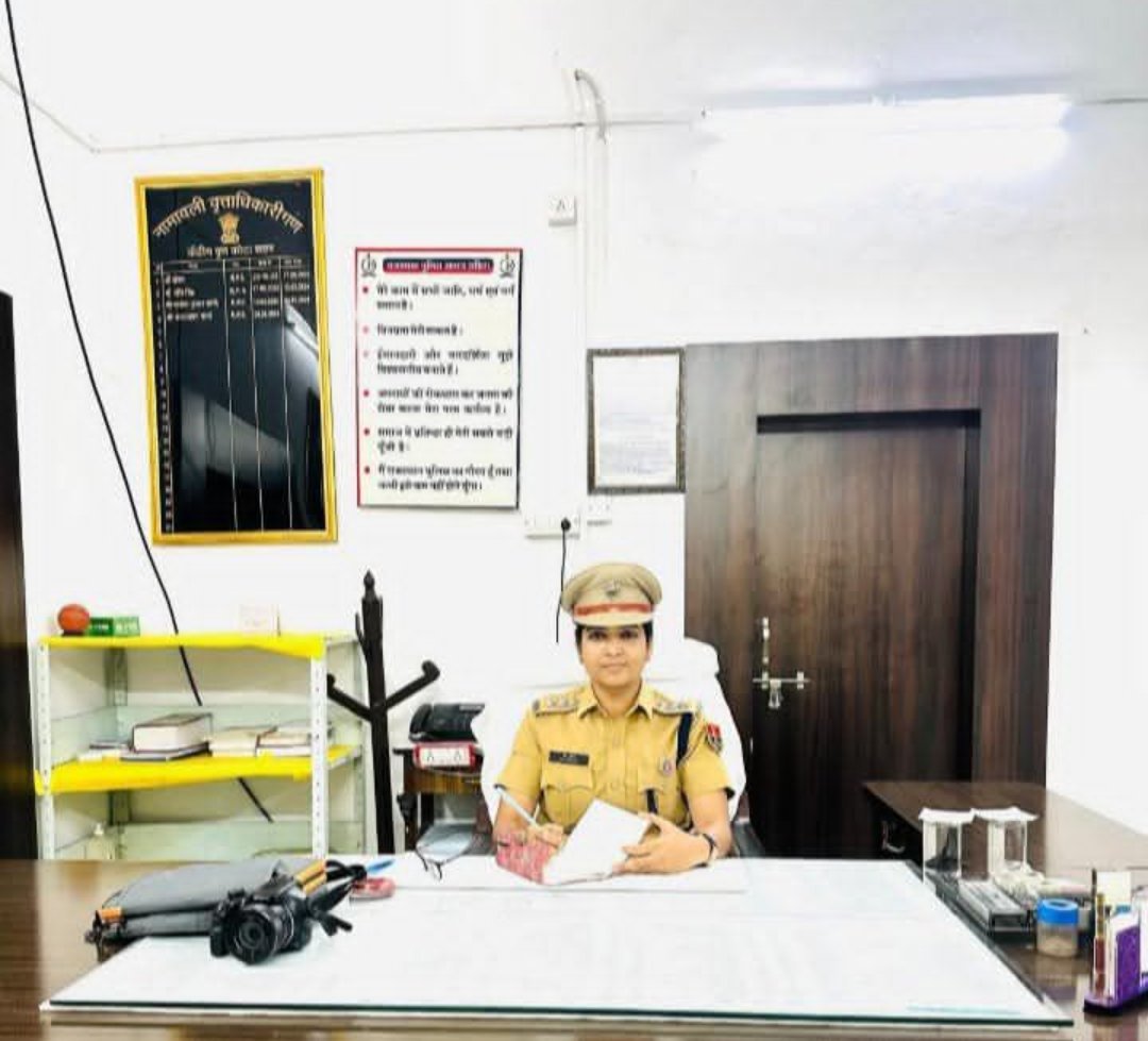 डिप्टी पुलिस सुपरिटेंडेंट  डॉक्टर पुनम चौहान ने पुलिस  सर्किल केंद्रीय वृत 2 का सम्हाला चार्ज