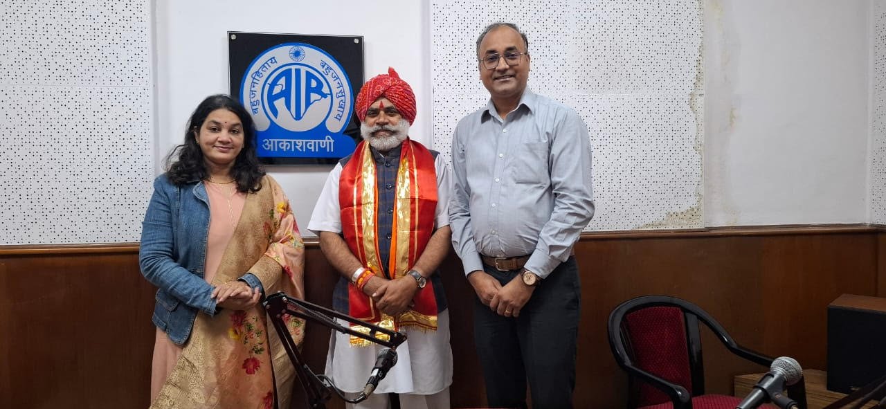 MLA Phool Singh Meena Connects with Public Through All India Radio Udaipur