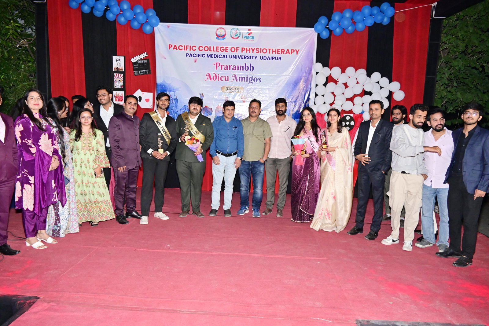 पेसिफिक कॉलेज ऑफ फिजियोथैरेपी में तीन दिवसीय सांस्कृतिक कार्यक्रम स्पंदन का आयोजन