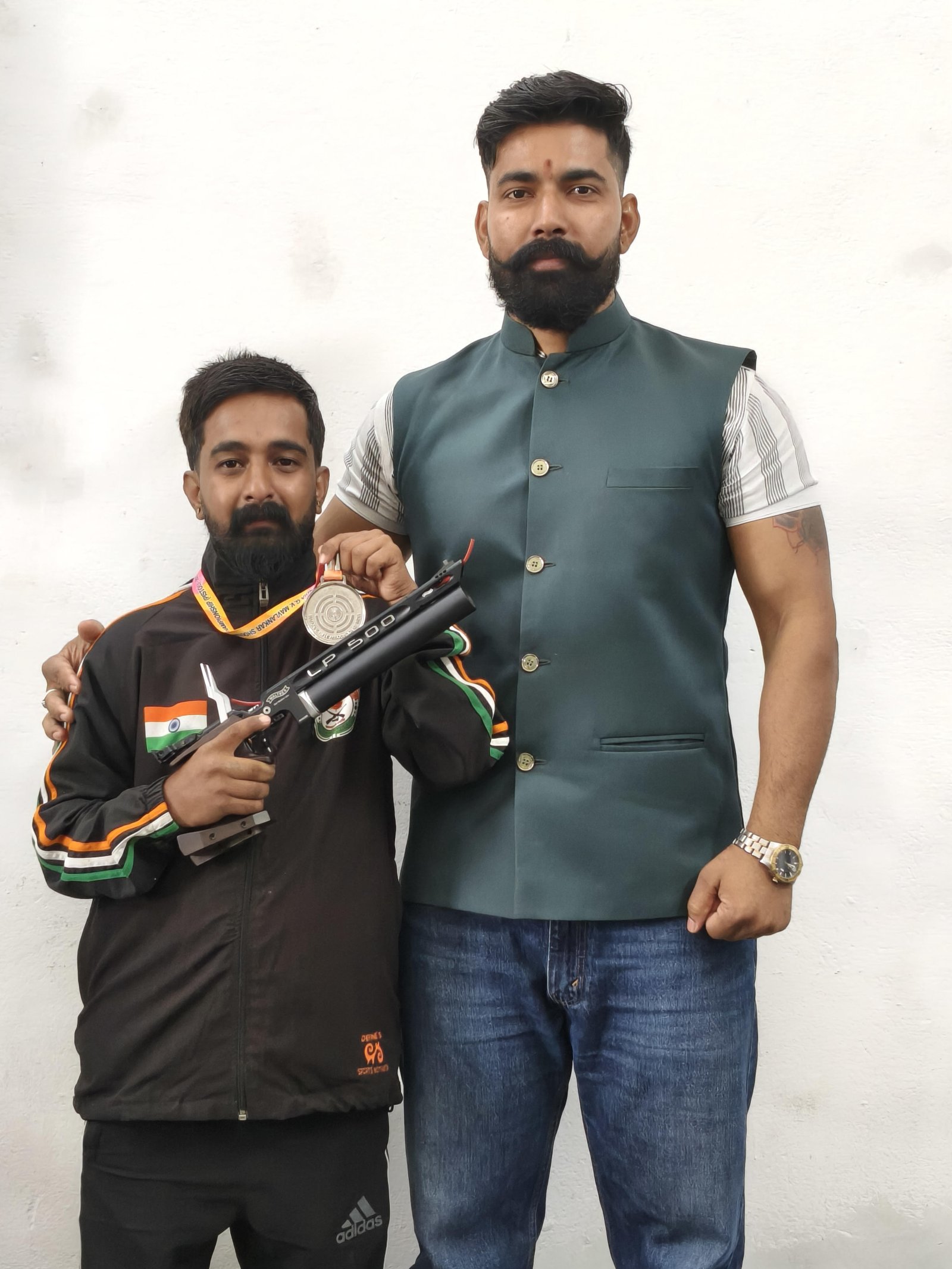 Surendra Singh Deora of Mewar Wins Silver Medal at All India Pistol Shooting Championship