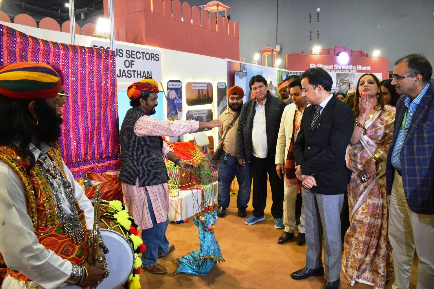 Rajasthan Pavilion Inaugurated at India International Trade Fair