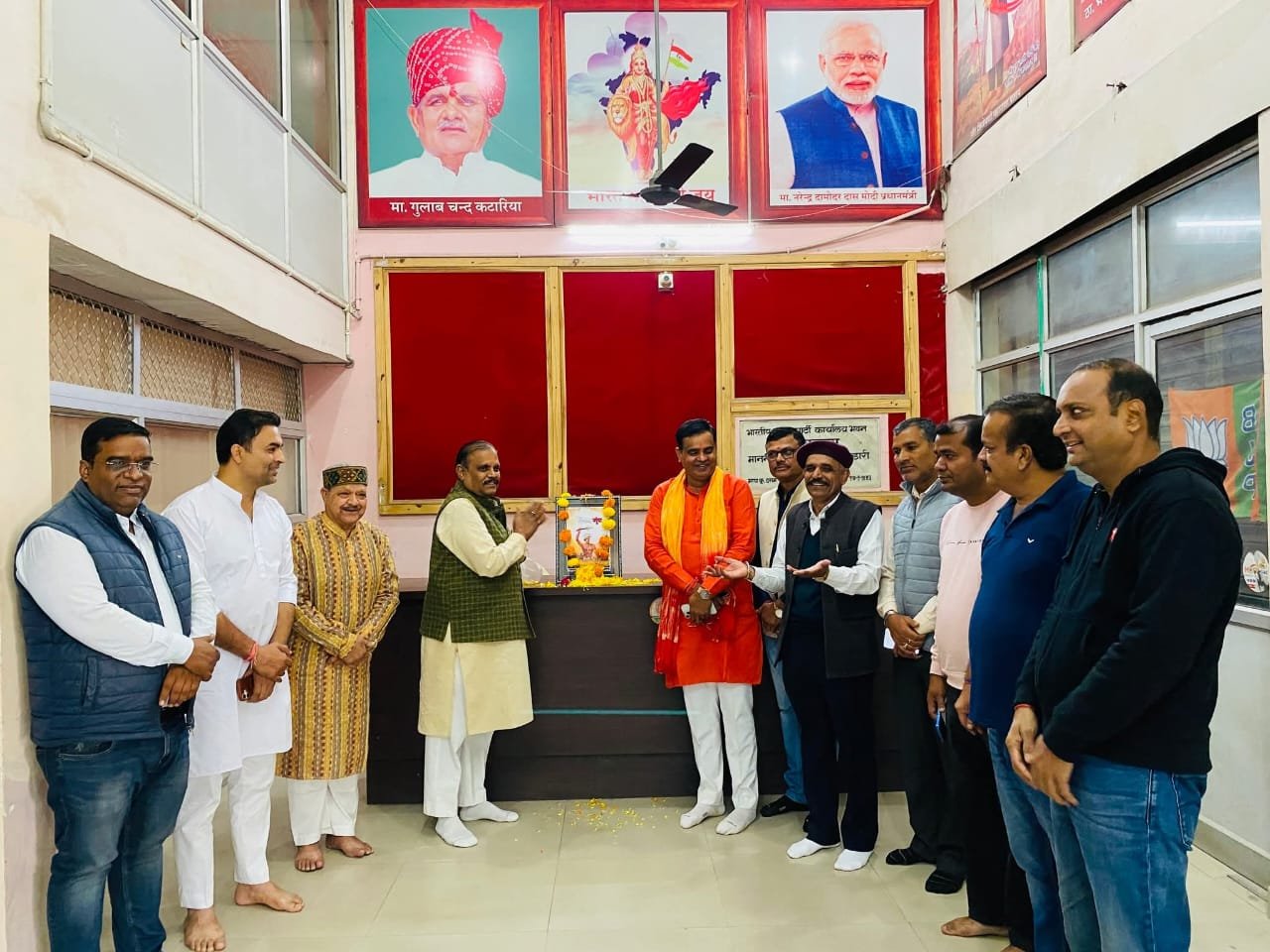 ###Floral Tribute Offered on 150th Birth Anniversary of Birsa Munda