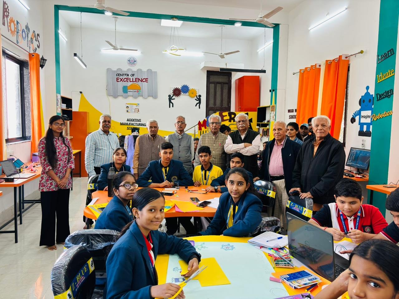 #### Hackathon Organised by Vigyan Samiti and School Enterprise Association
