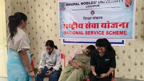 “मोबाइल और मौत” —  BN  विश्वविद्यालय में प्रस्तुत भावनात्मक लघु नाटिका