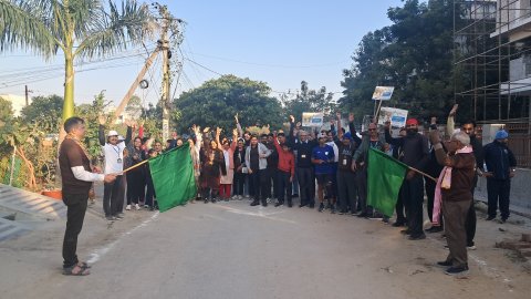 Green Heartfulness Run Spreads Message of Environmental Protection in Udaipur