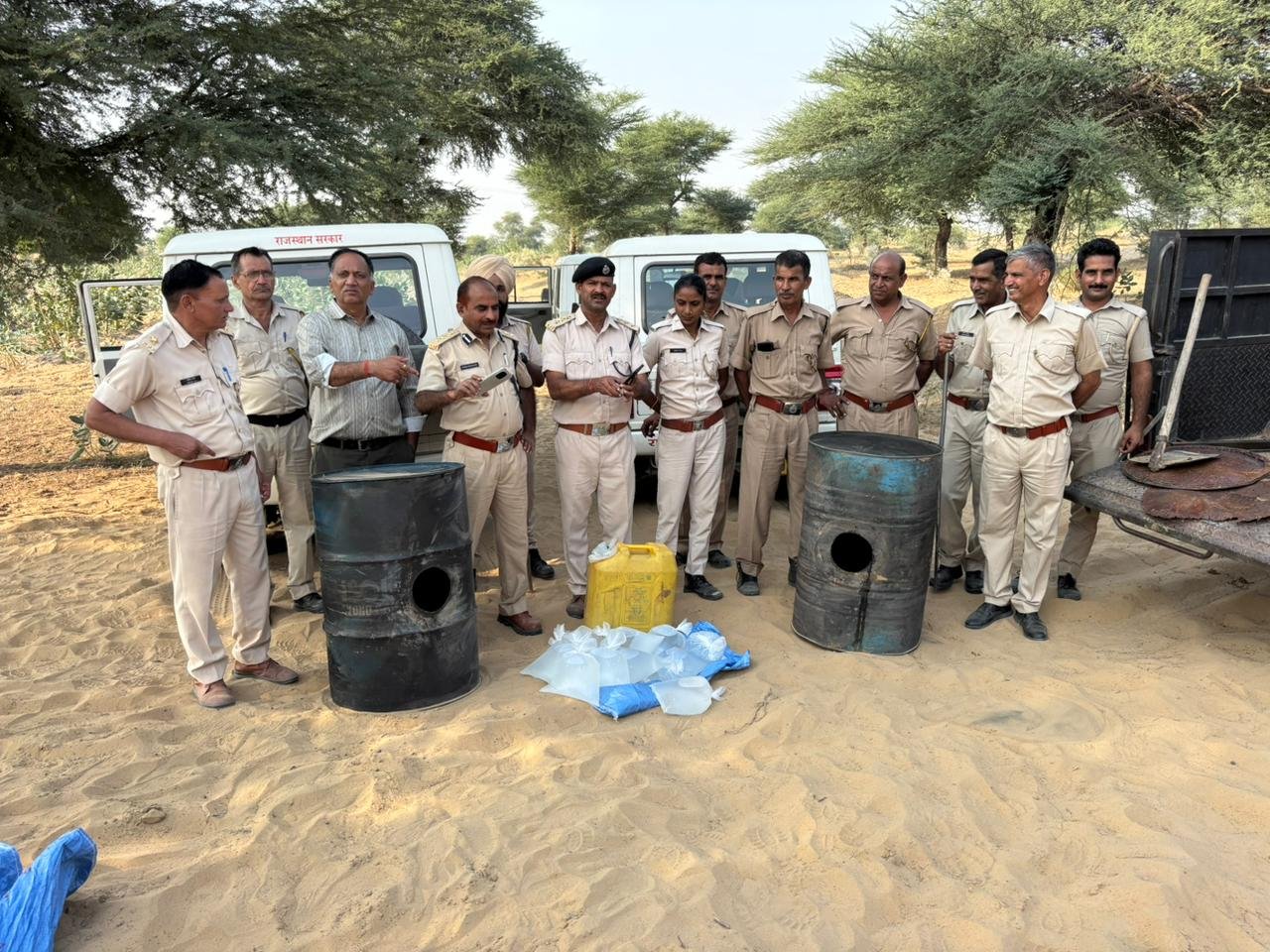विशेष निरोधात्मक अभियान प्रदेश में 98 लाख रूपए से अधिक की विदेशी मदिरा जब्त