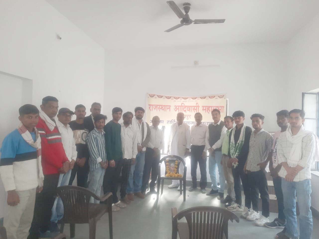 बिरसा मुंडा की 150वीं जयंती के अवसर पर राजस्थान आदिवासी महासभा द्वारा पुष्पांजलि कार्यक्रम आयोजित