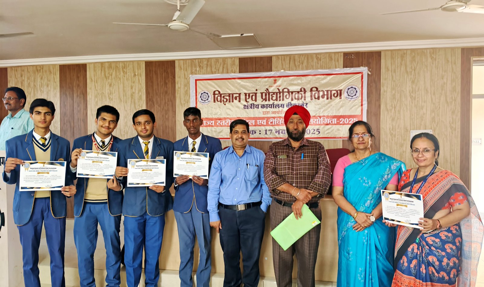 Maharana Mewar Public School Excels in Regional and State-Level Science Model Competitions
