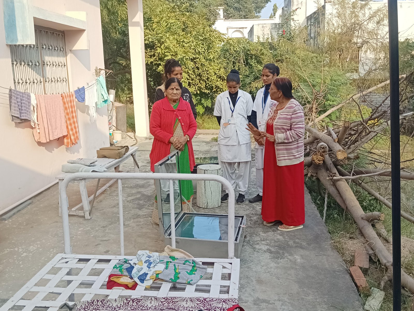 #### Solar Cooker Becomes a Companion in Illness