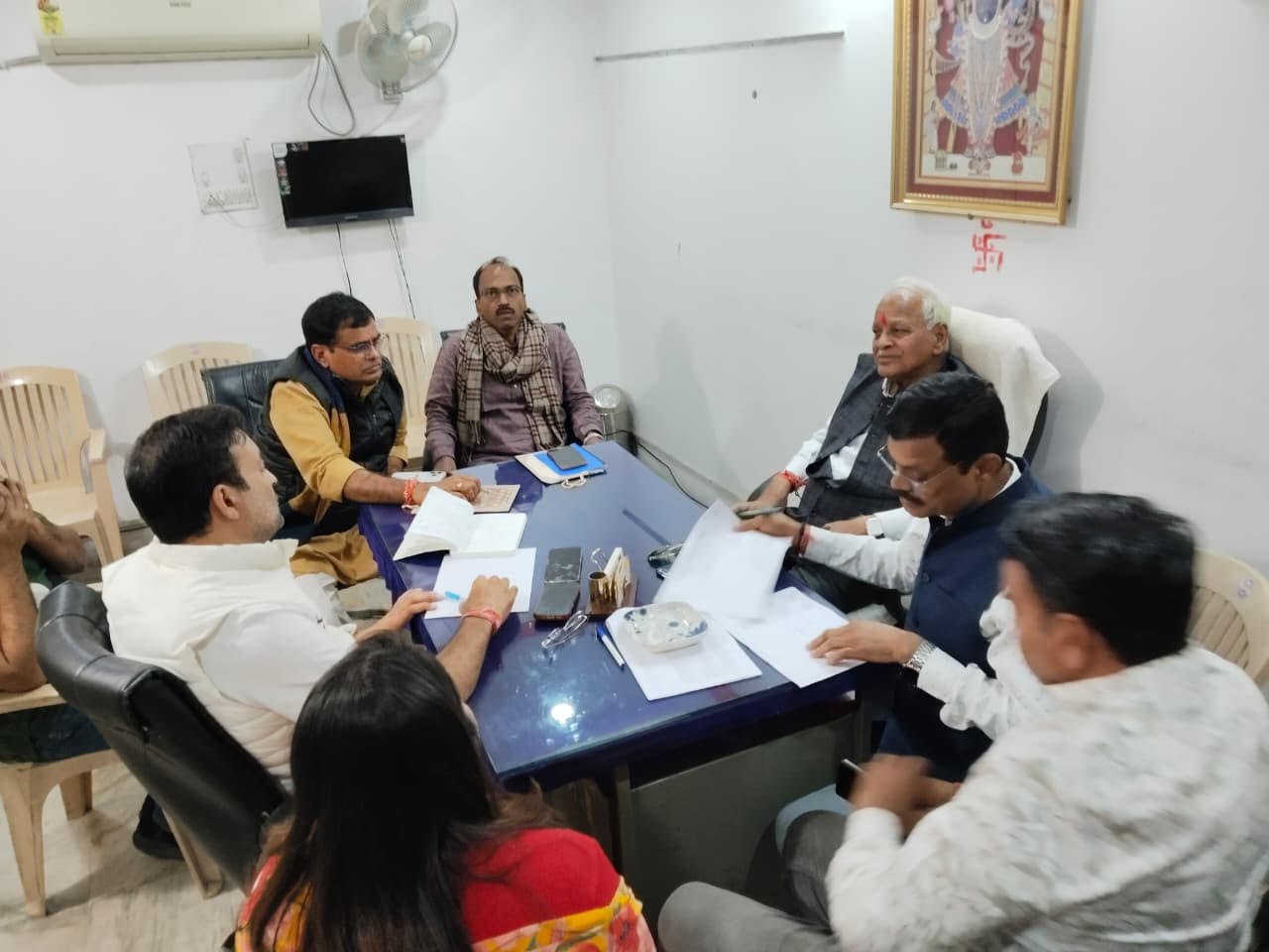 गंगा प्रवाह यात्रा का उदयपुर में प्रवेश उदयपुर दिनांक 24 नवंबर को