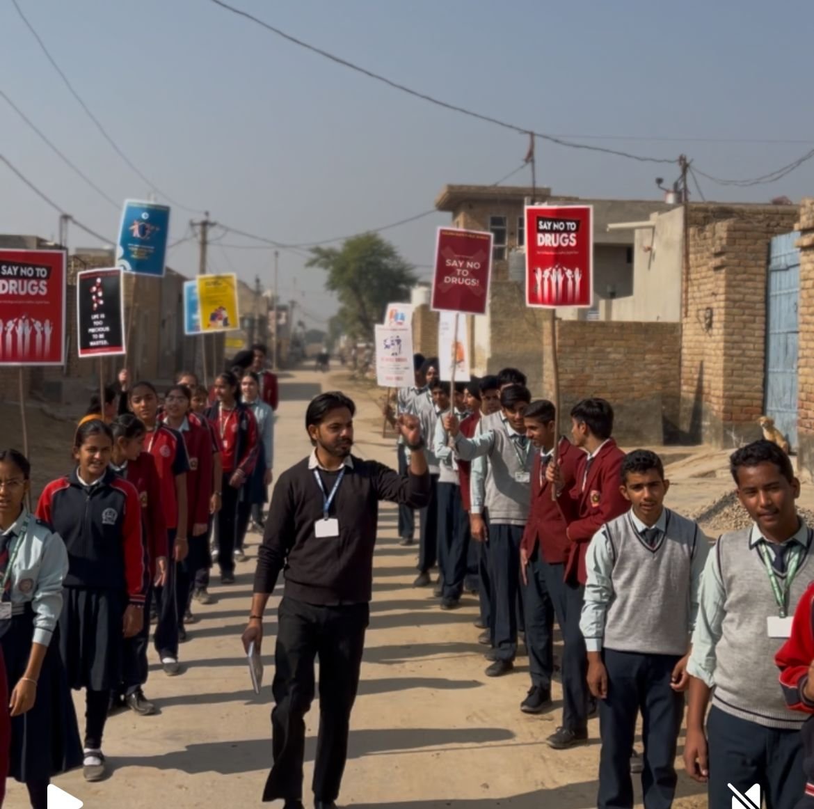 Youth Rally Promotes Sports, Rejects Drugs