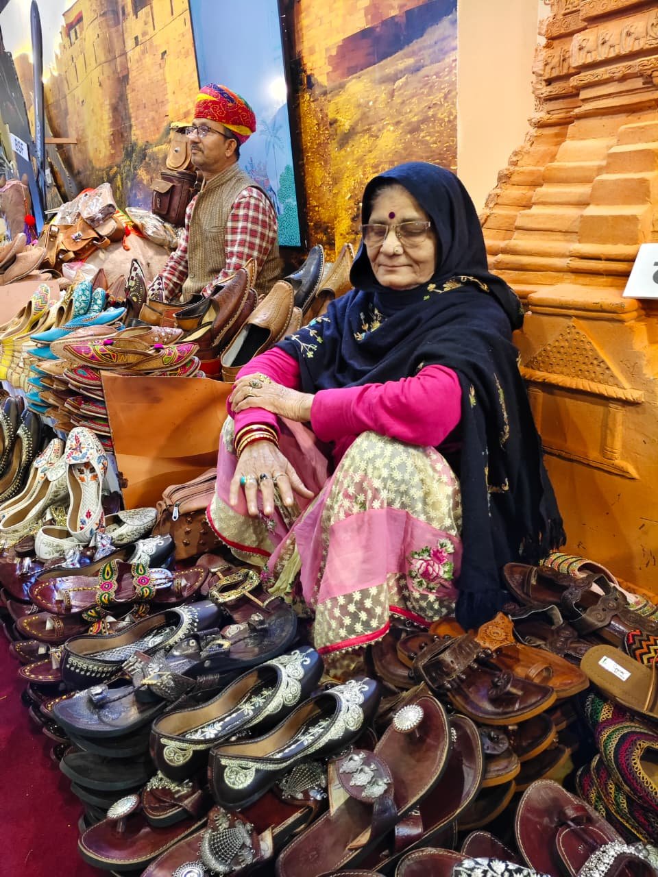 Folk Art Shines Bright at Rajasthan Pavilion