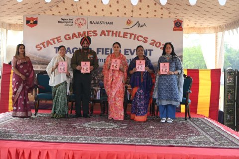 State Games Athletics 2025 for Special Athletes : Sapta Shakti AWWA and Special Olympics Bharat