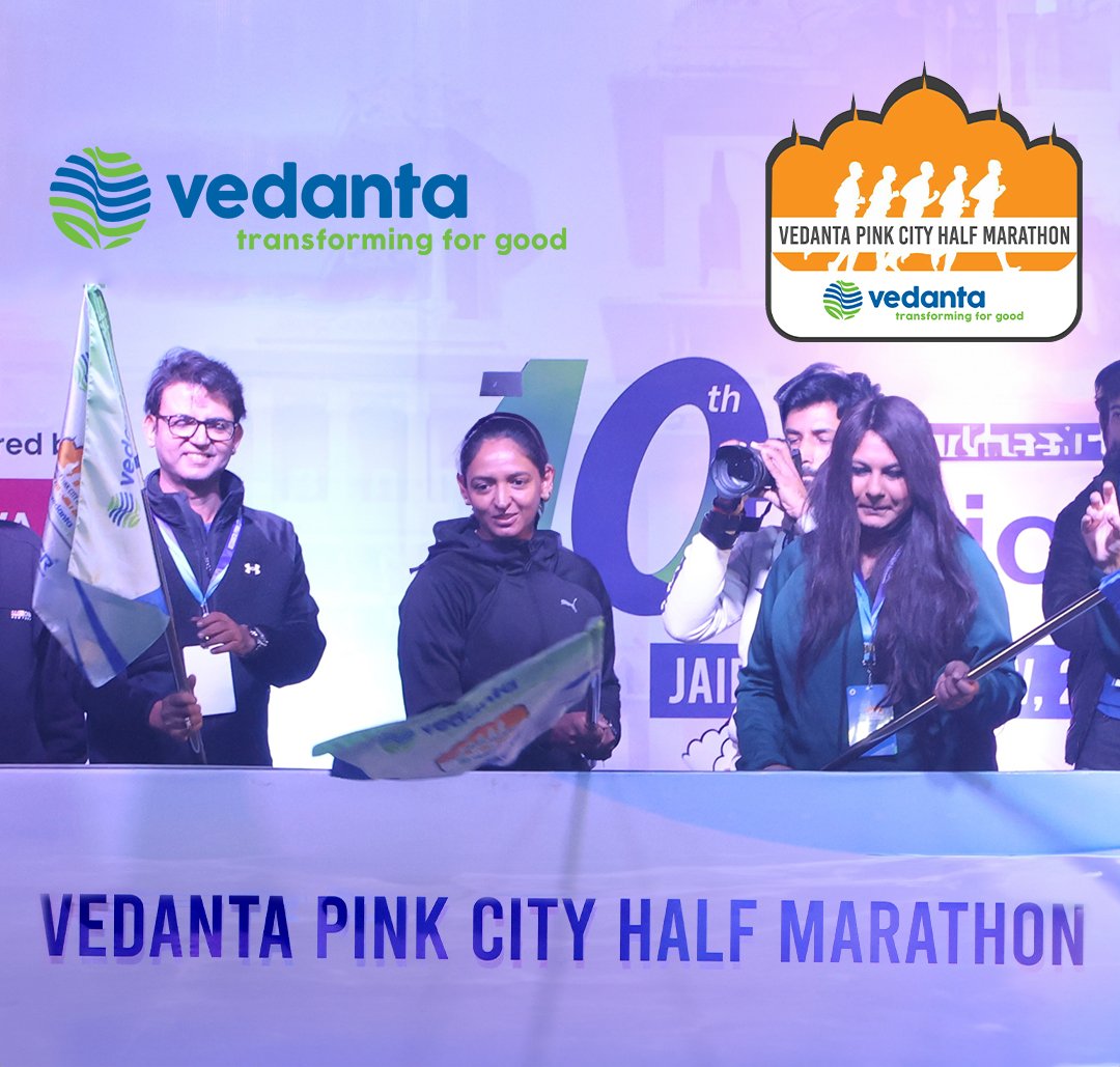 ###Vedanta Pink City Half Marathon 2025 Draws 15,000 participants to #RunForZeroHunger