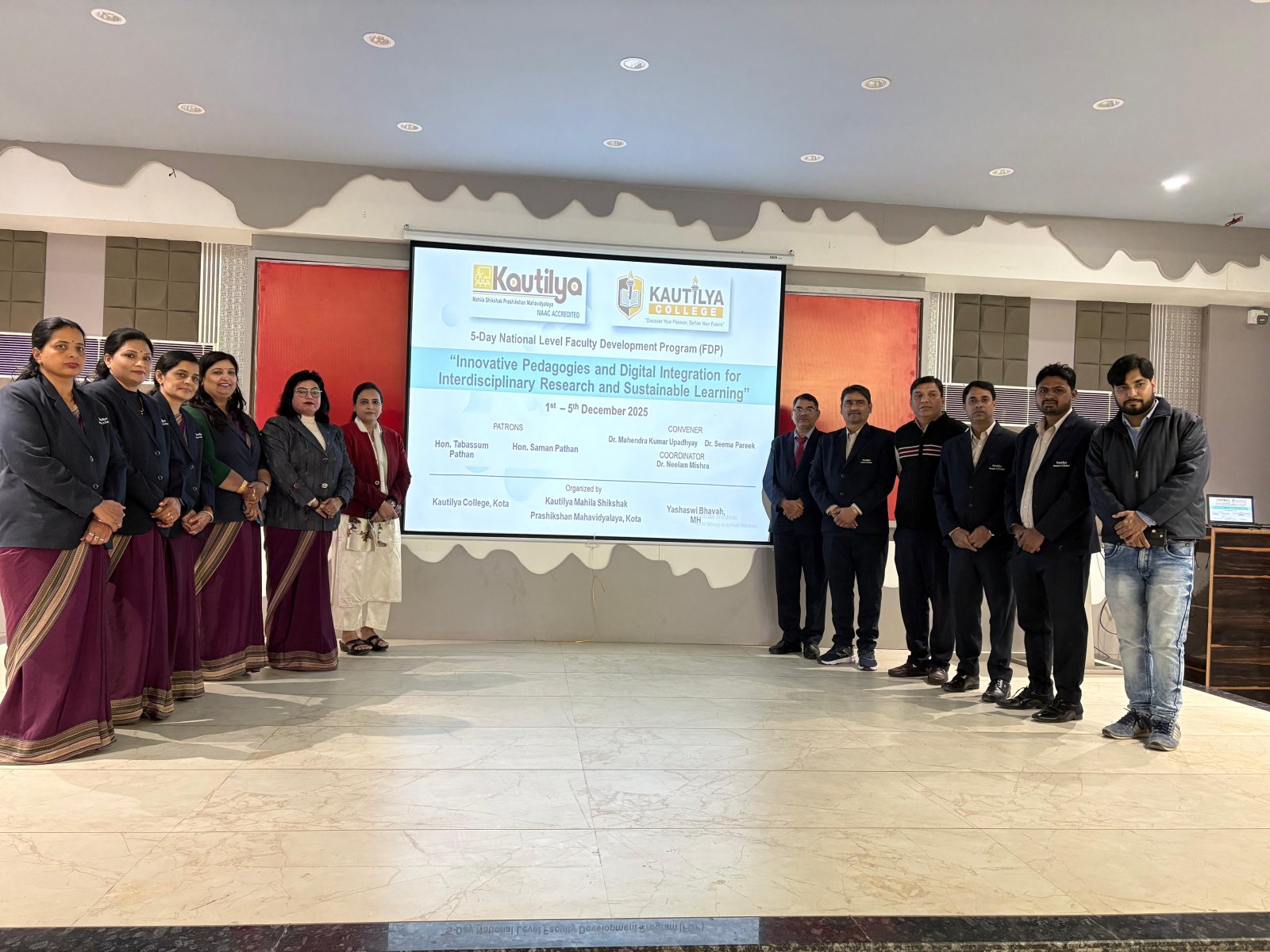 Inauguration of the Faculty Development Program on “Innovative Pedagogies and Digital Integration for Interdisciplinary Research and Sustainable Learning”