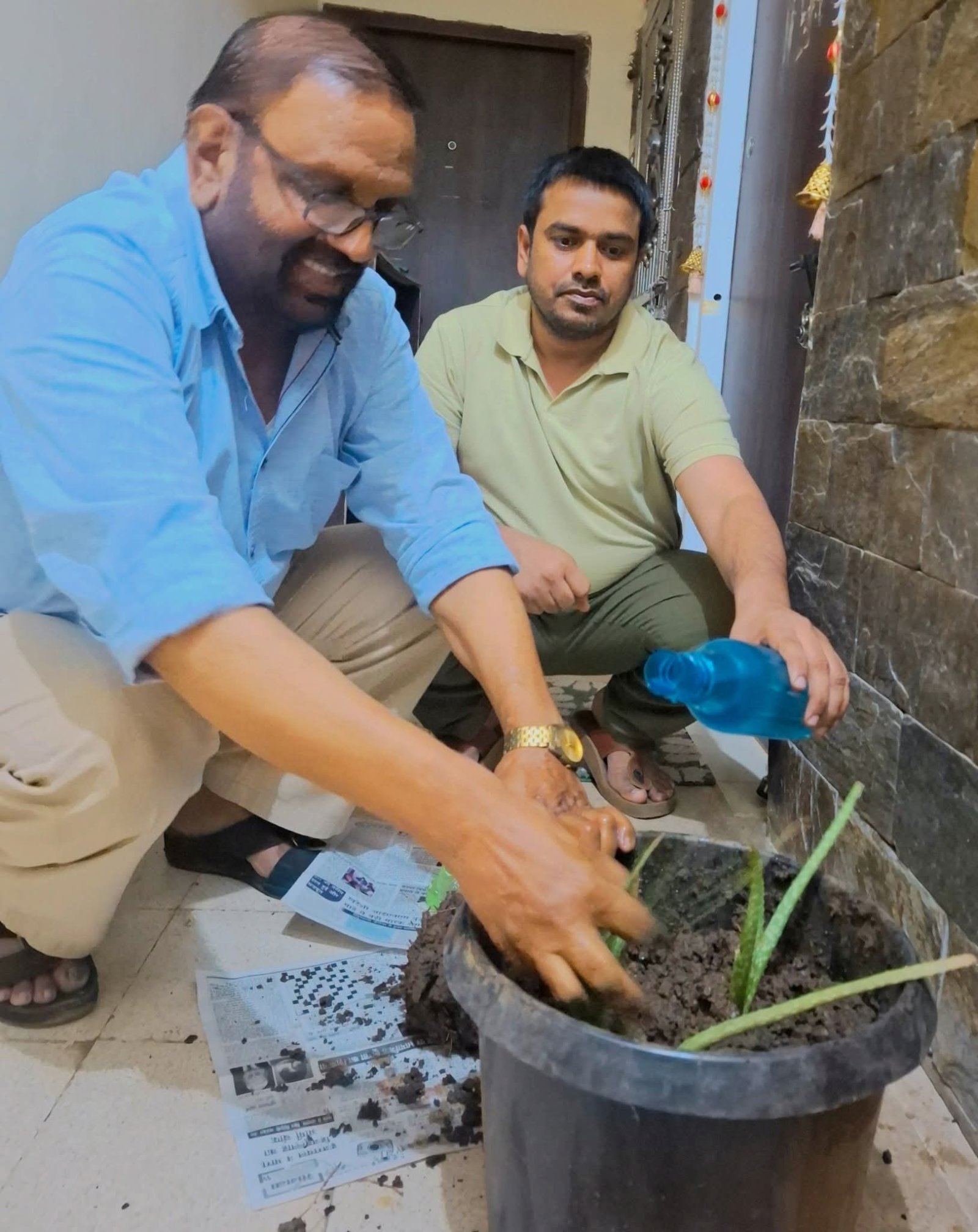 भूषण फैमिली फाउंडेशन एनजीओ लगाएगा 500 पेड़ पौधे ढेरहन गांव में