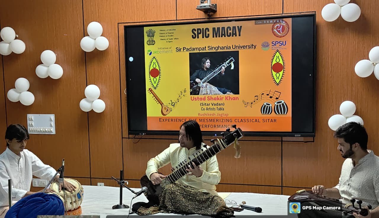 Enchanting Sitar Recital at SPSU