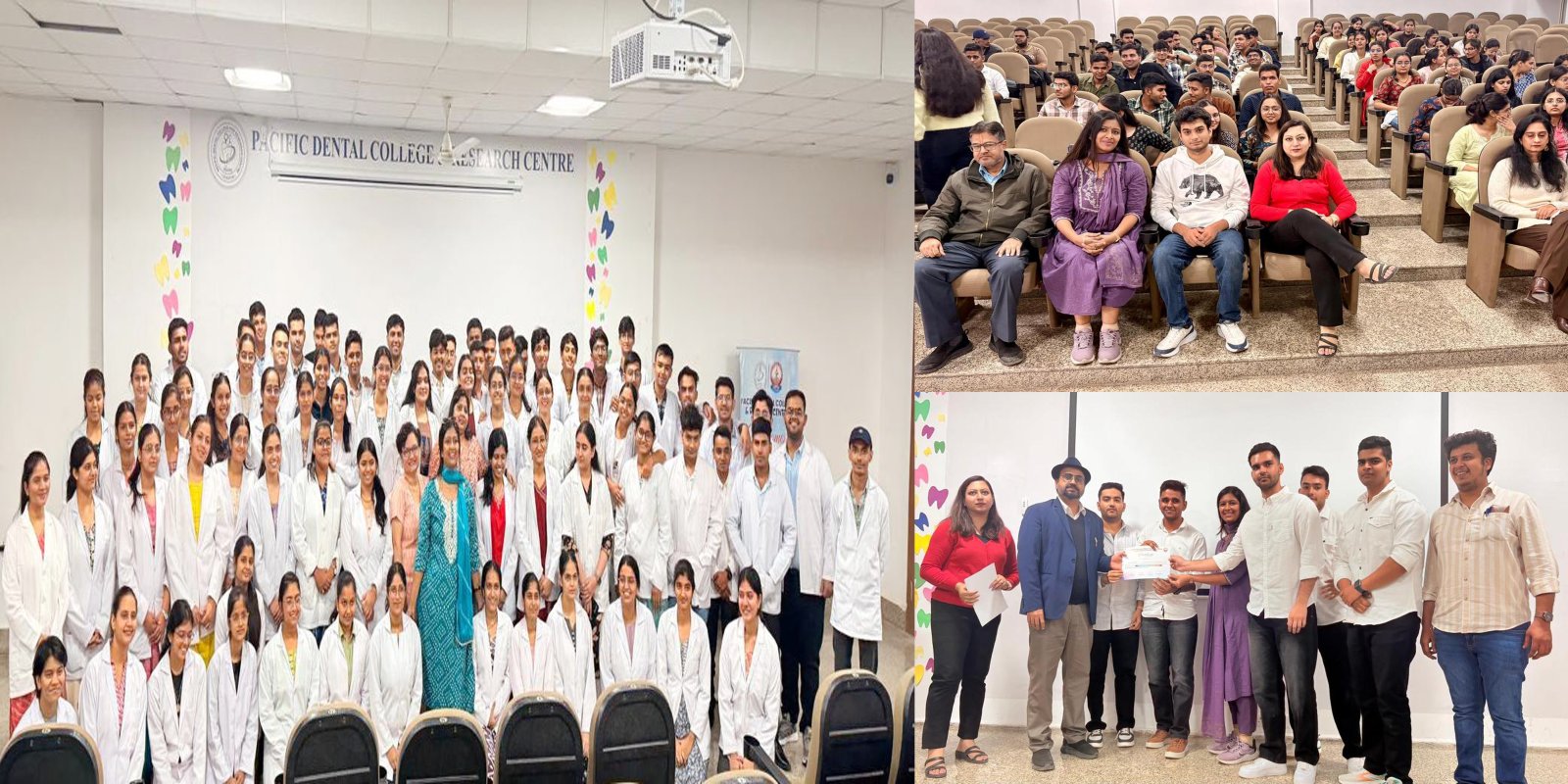 पेसिफिक डेंटल कॉलेज एंड रिसर्च सेंटर में बीडीएस सत्र 2025-26 के विद्यार्थियों के लिए पाँच दिवसीय ओरिएंटेशन एवं स्वागत सप्ताह कार्यक्रम सम्पन्न