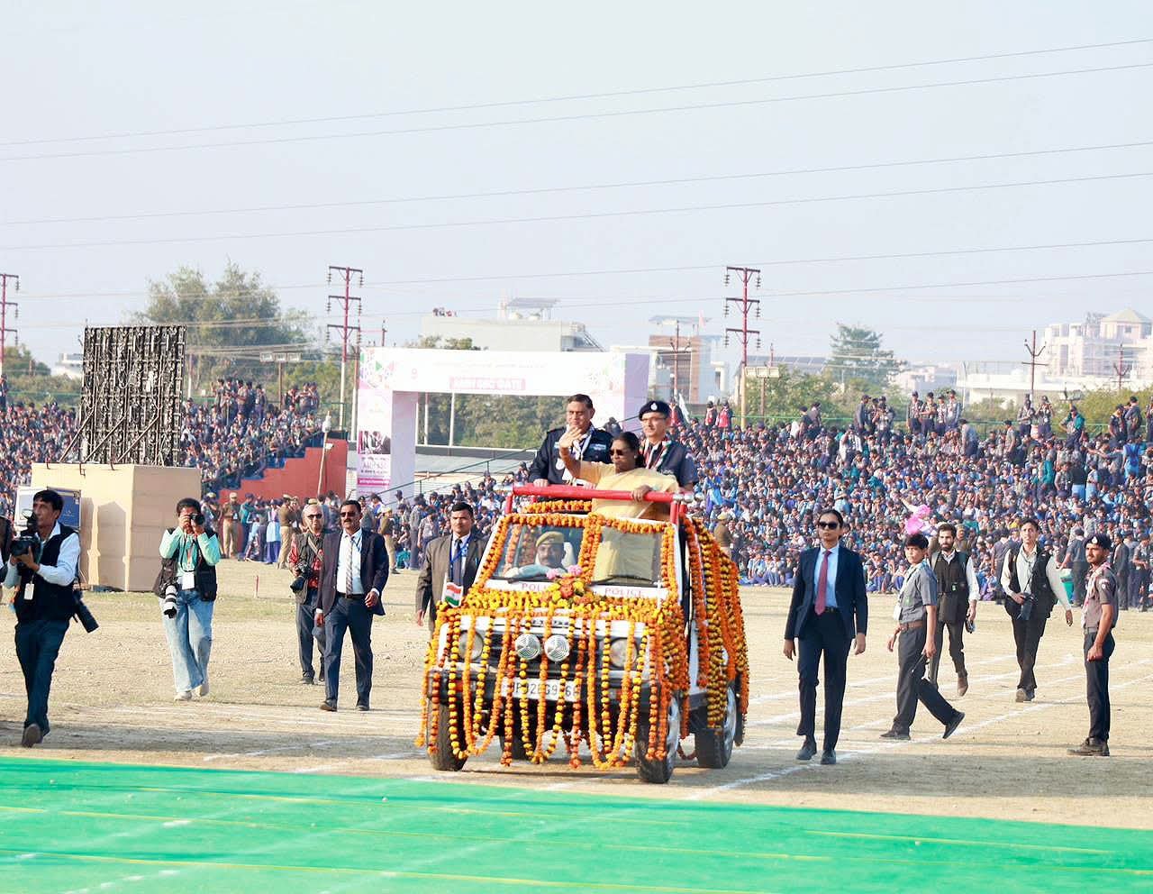 लखनऊ जंबूरी में उदयपुर के स्काउट गाइड ने की प्रतिभागिता’