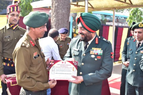 SAPTA SHAKTI COMMAND ORGANISES SUCCESSFUL BLOOD DONATION CAMP AT MILITARY HOSPITAL JAIPUR