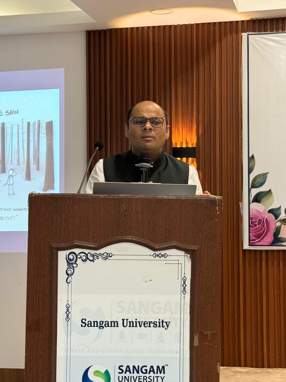 संगम यूनिवर्सिटी में इंडस्ट्री इंटरेक्शन सेशन का सफल आयोजन*