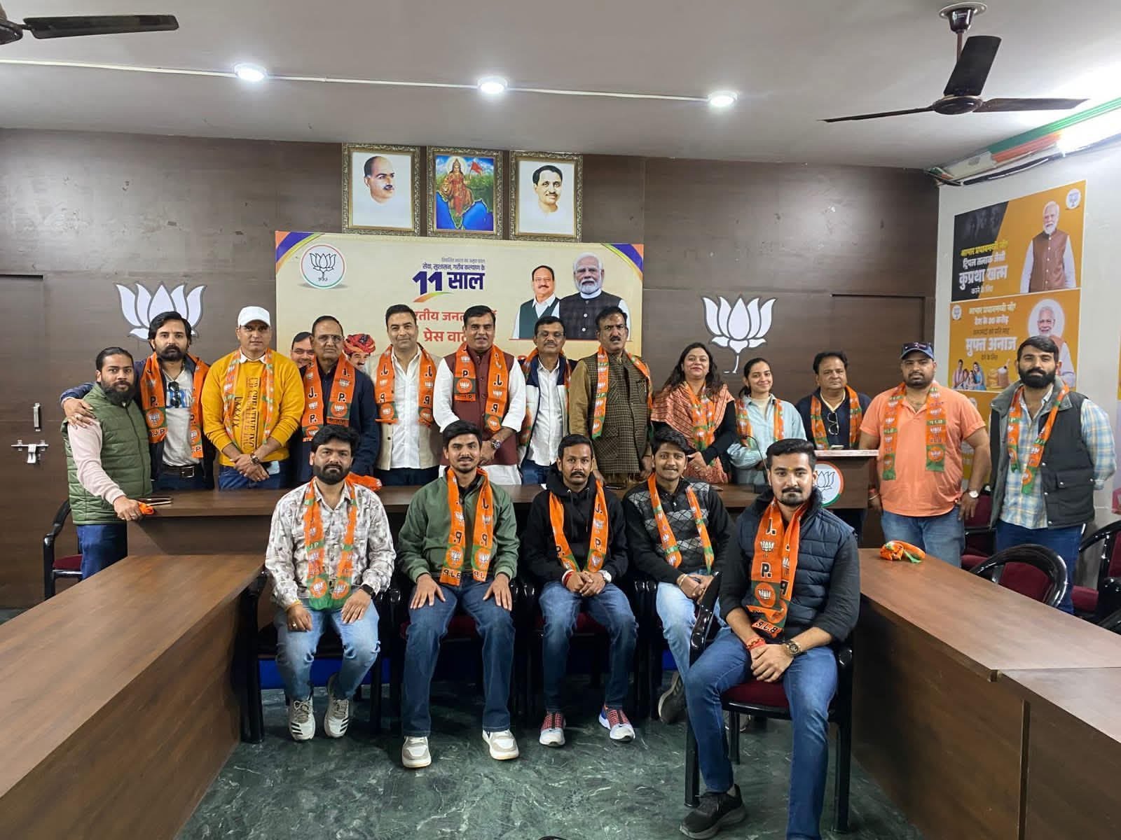 Udaipur BJP Sees Major Rise in Social Media & IT Rankings — Jumps from 45th to 3rd Place