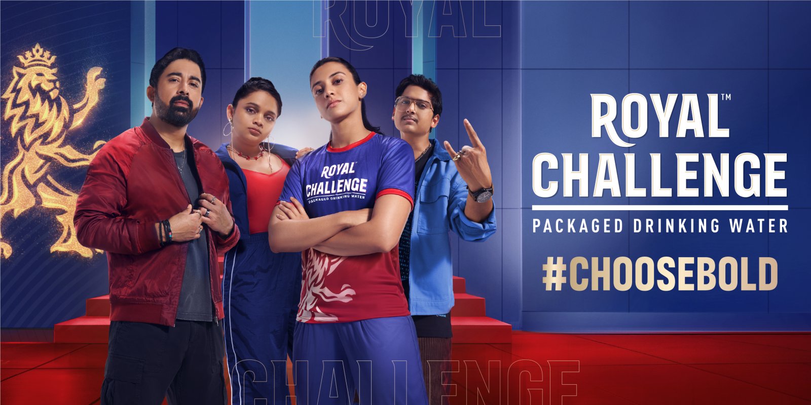 ROYAL CHALLENGE PACKAGED DRINKING WATER REINFORCES ITS ‘CHOOSE BOLD’ PHILOSOPHY