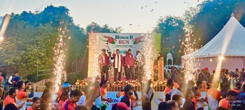 HONOUR RUN ORGANISED BY SAPTA SHAKTI COMMAND IN TRIBUTE TO OUR VETERANS