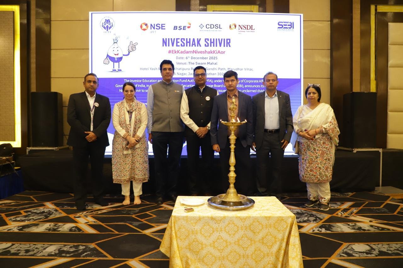 SEBI and IEPFA Organise Fourth Investor Camp in Jaipur