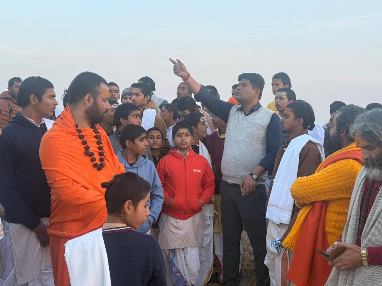 संस्कृत विद्यालय के छात्रों ने सिंधु घाटी सभ्यता और संस्कृति को जाना