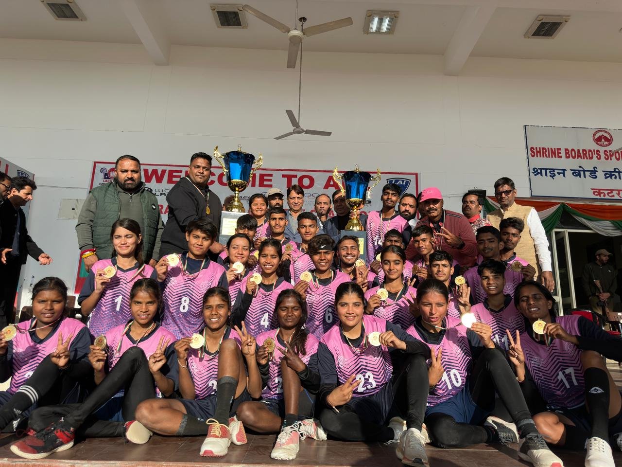 #Rajasthan Lacrosse Team Retains Federation Cup for the Second Consecutive Year